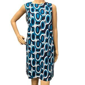 Compliments Cicles Printed Sleeveless Shift Dress